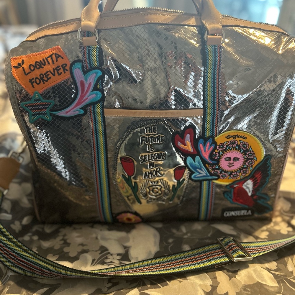 Consuela Kyle Jetsetter Duffel Bag RARE